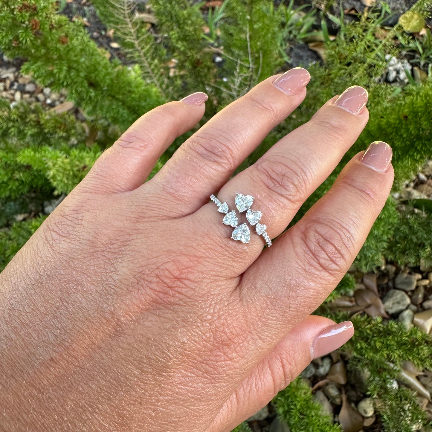 Adjustable Livorno Ring in Sterling Silver 925