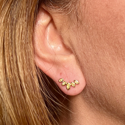 Prescott Earrings in Sterling Silver 925