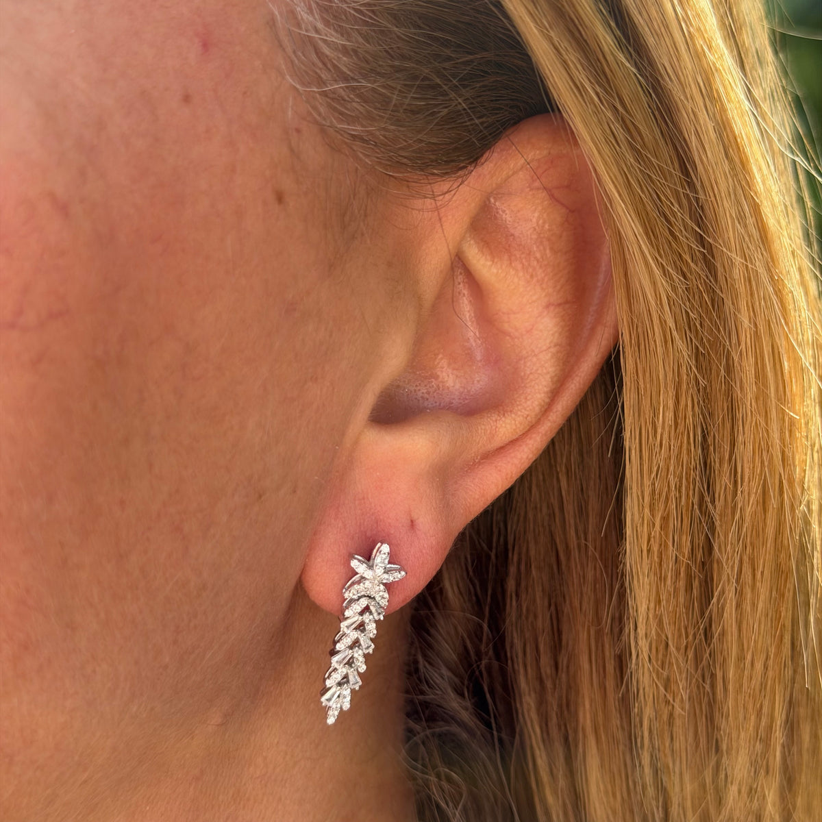 Eagle Earrings in Sterling Silver 925
