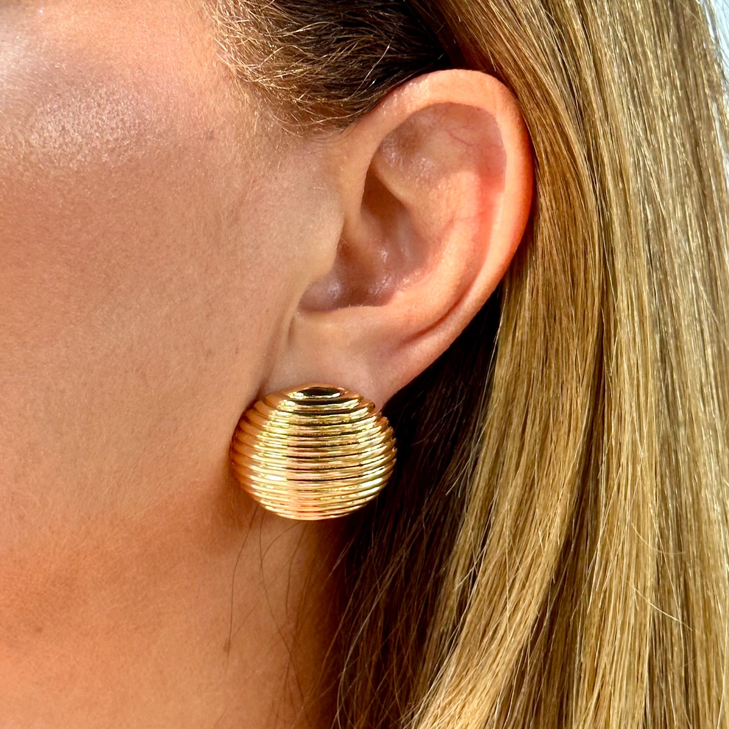 Challans Earrings in 18K Gold Plated