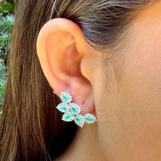 Milano Earrings in Sterling Silver 925