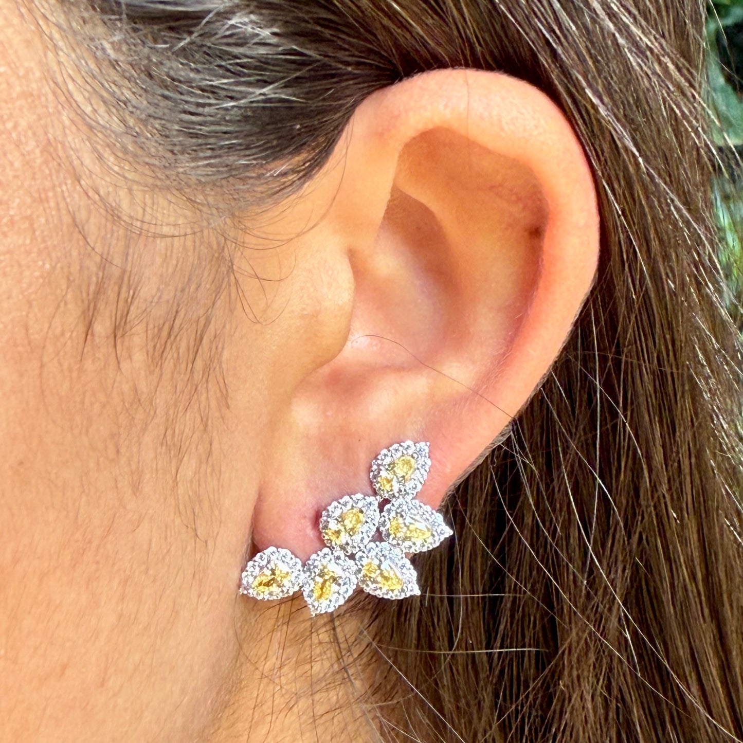 Milano Earrings in Sterling Silver 925