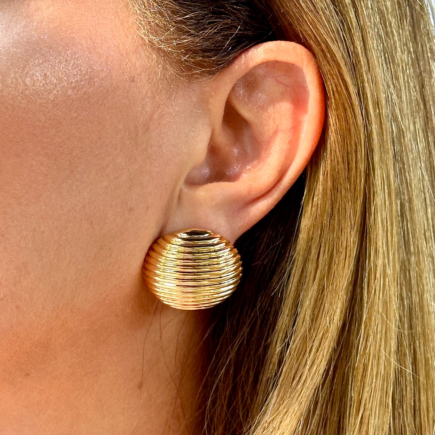 Challans Earrings in 18K Gold Plated