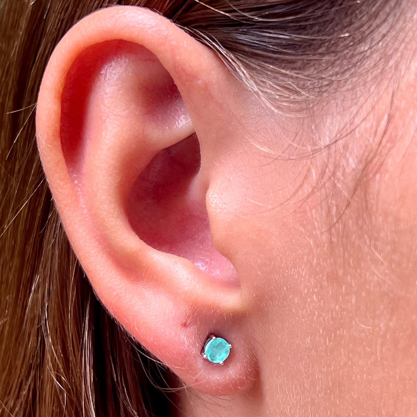 Light Spot Earrings in Sterling Silver 925