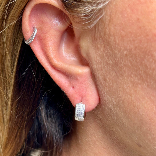 Lansing Earrings in Sterling Silver 925