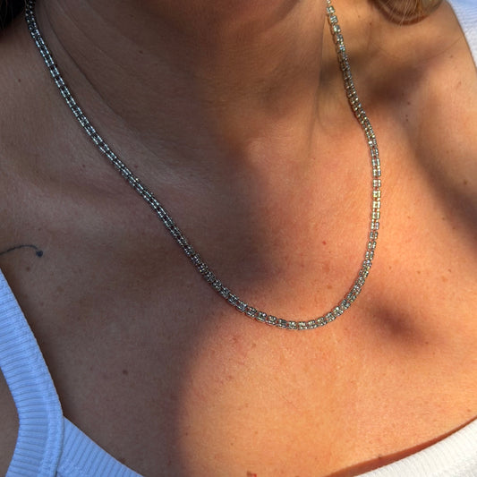 Munique Necklace in Sterling Silver 925
