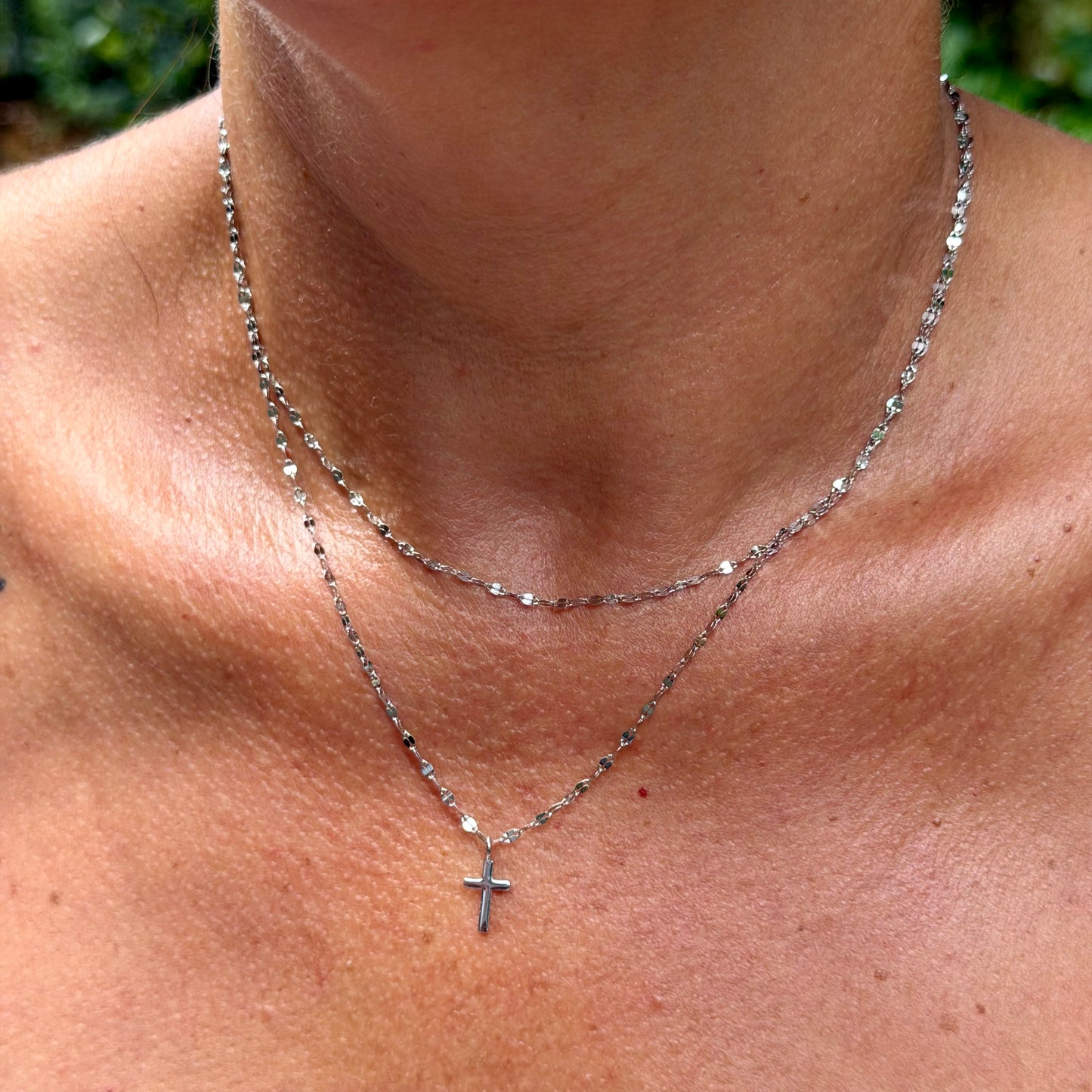 Double Necklace in Stainless Steel 316L