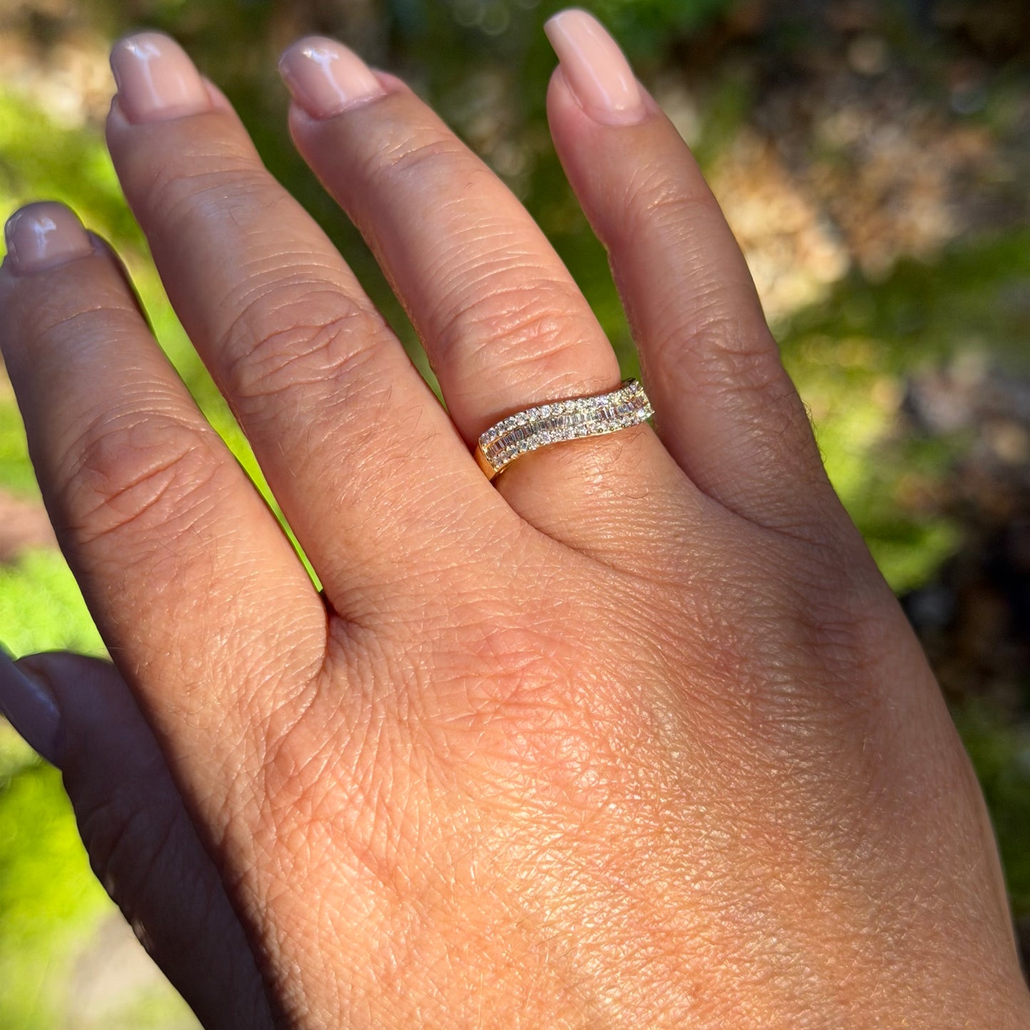 Baguette Ring in 18K Gold