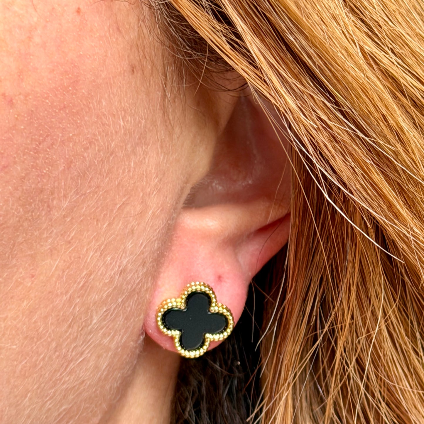Clover Earrings in 18K Gold Plated