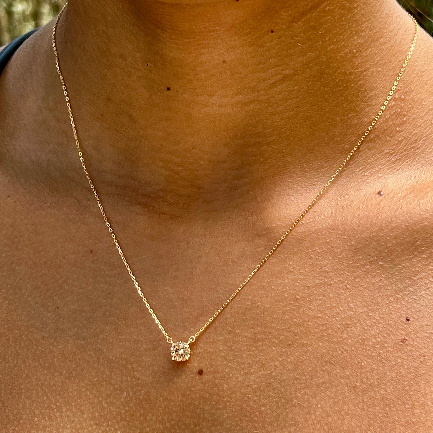 Champagne Necklace in Sterling Silver 925