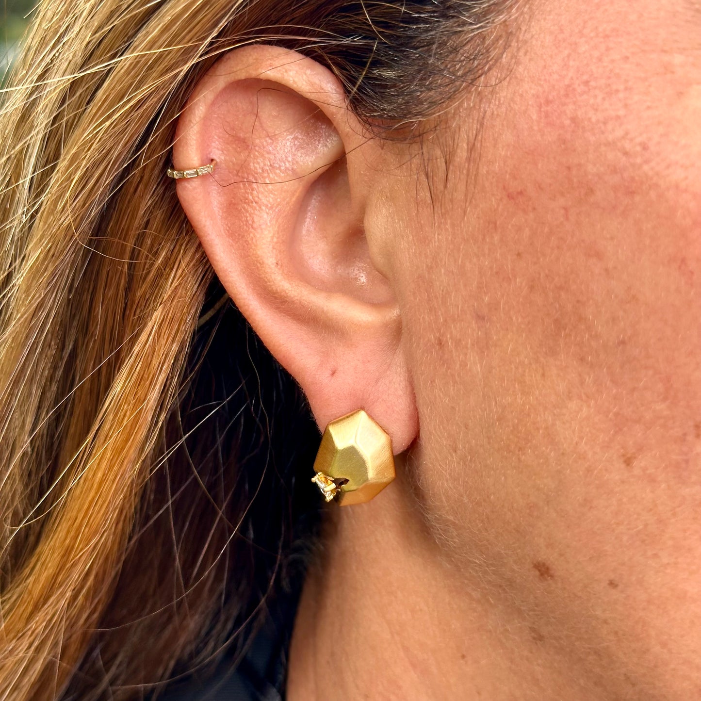 Caucaia Earrings in 18K Gold Plated