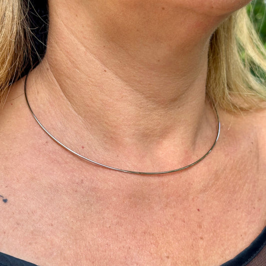 Flat Choker in 18K Gold Plated