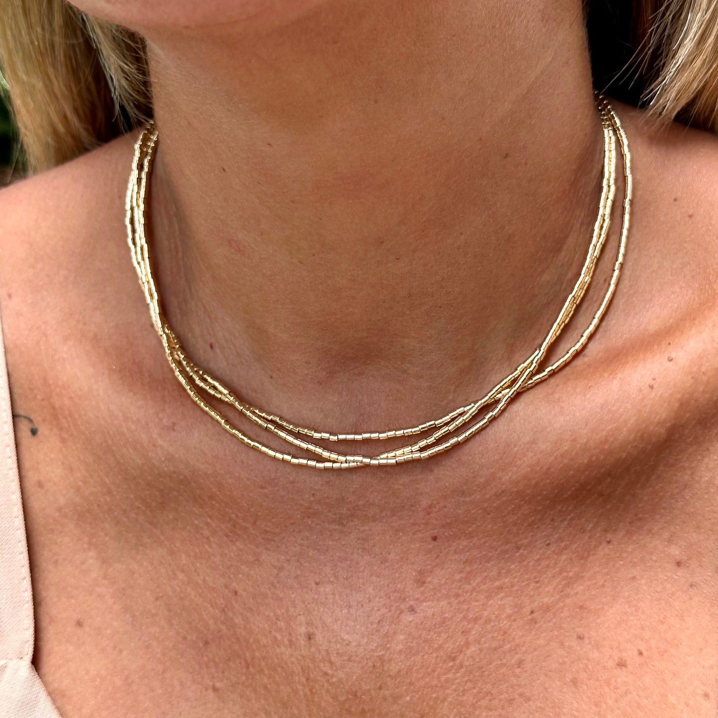 Canutilho Necklace in 18K Gold Plated