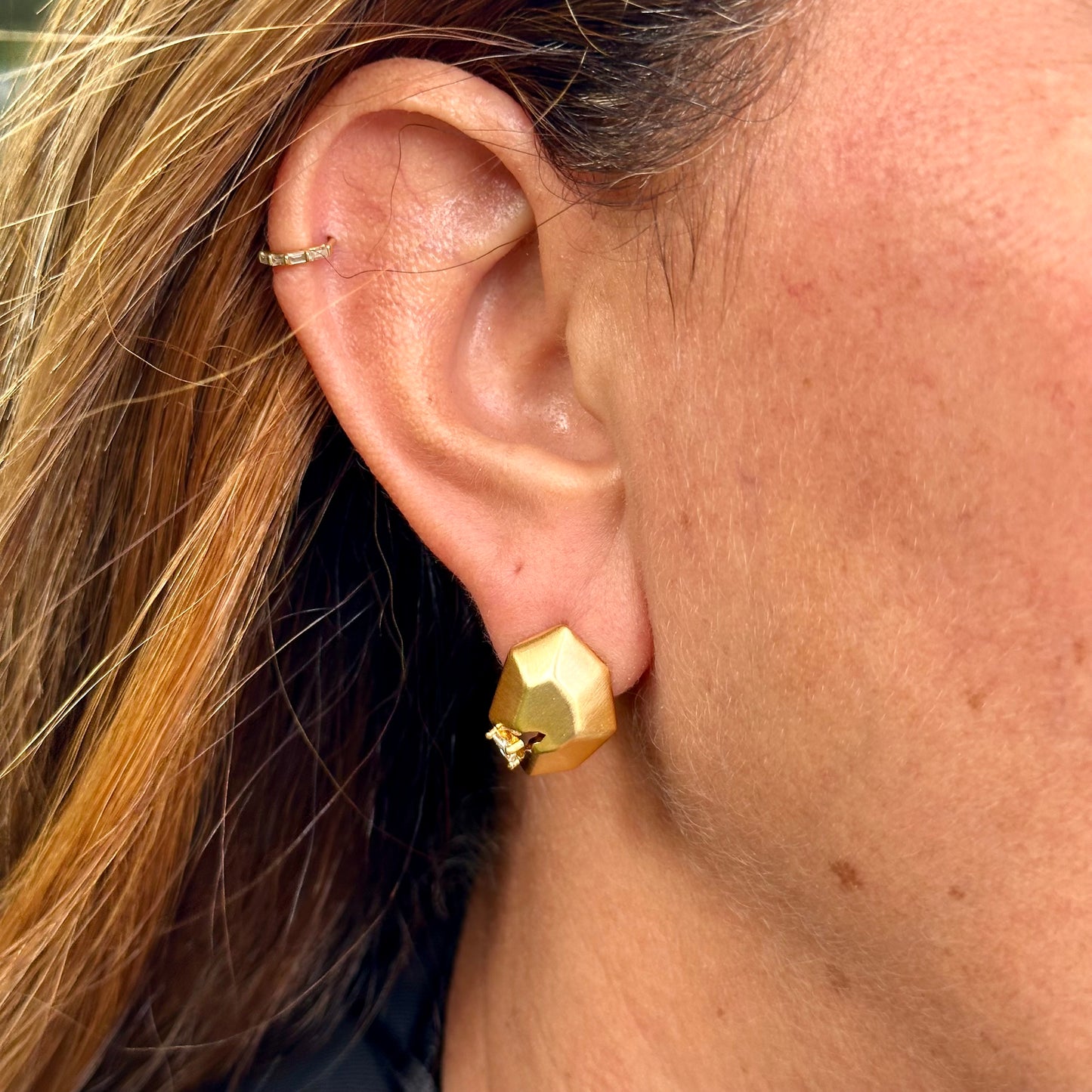 Caucaia Earrings in 18K Gold Plated