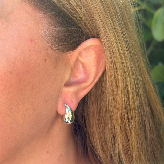 Drop Earrings in Sterling Silver 925
