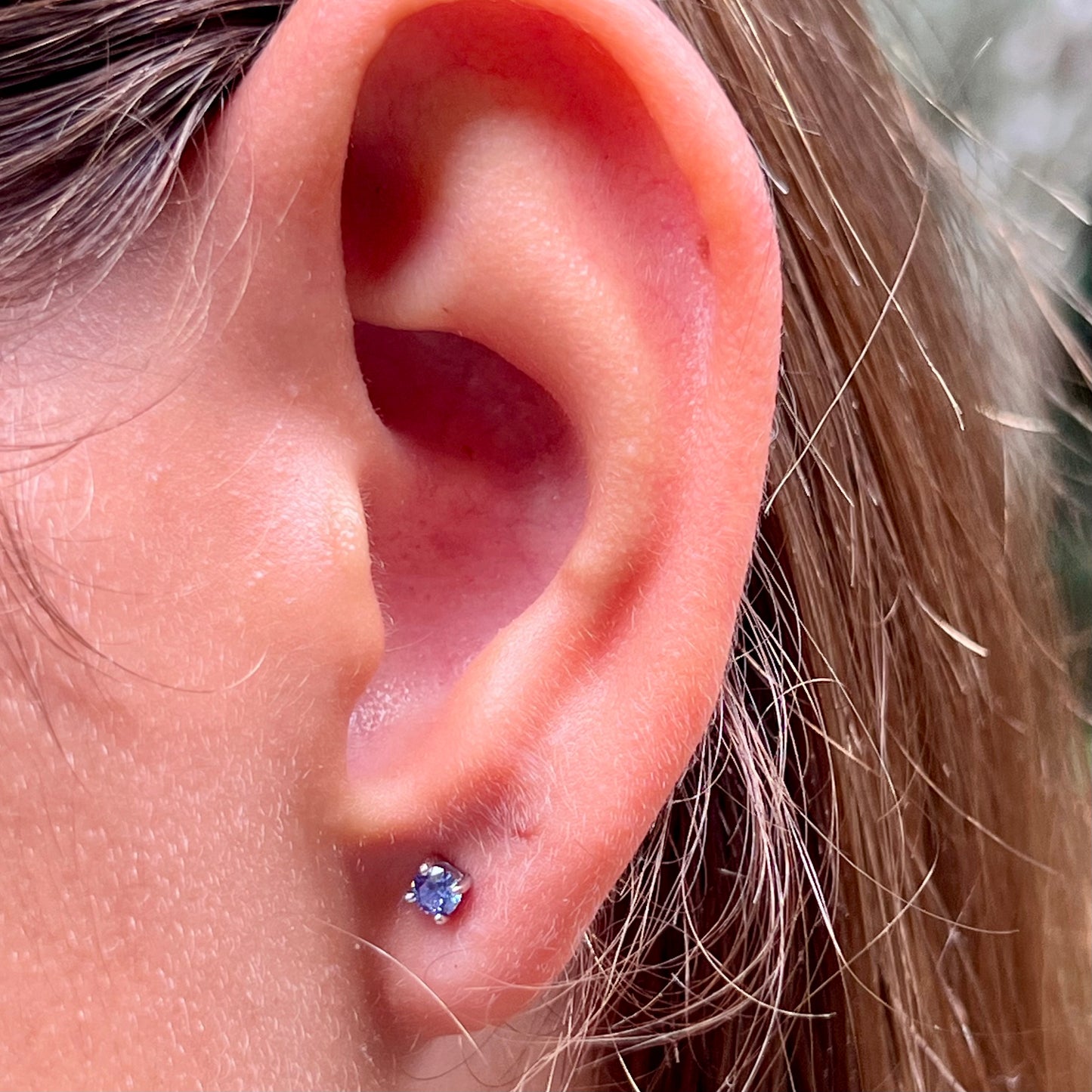 Light Spot Earrings in Sterling Silver 925