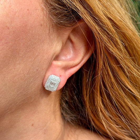 Ashville Earrings in Sterling Silver 925