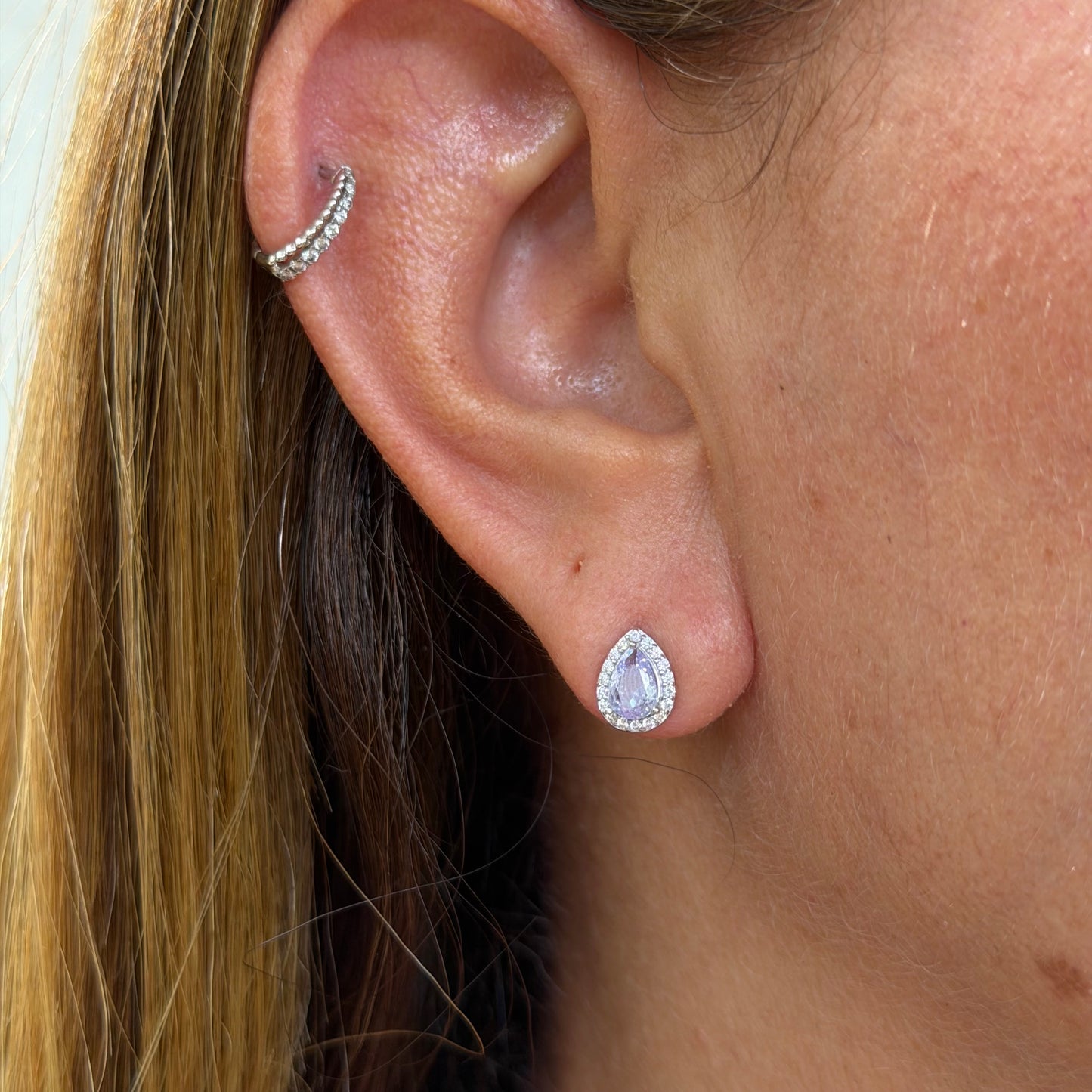 Drop Set in Sterling Silver 925