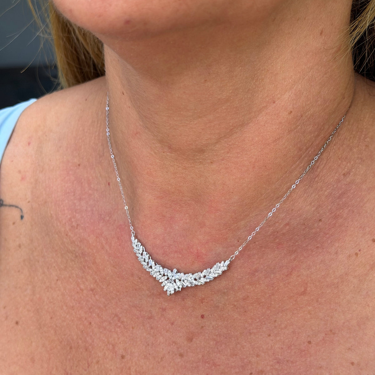 Eagle Necklace in Sterling Silver 925