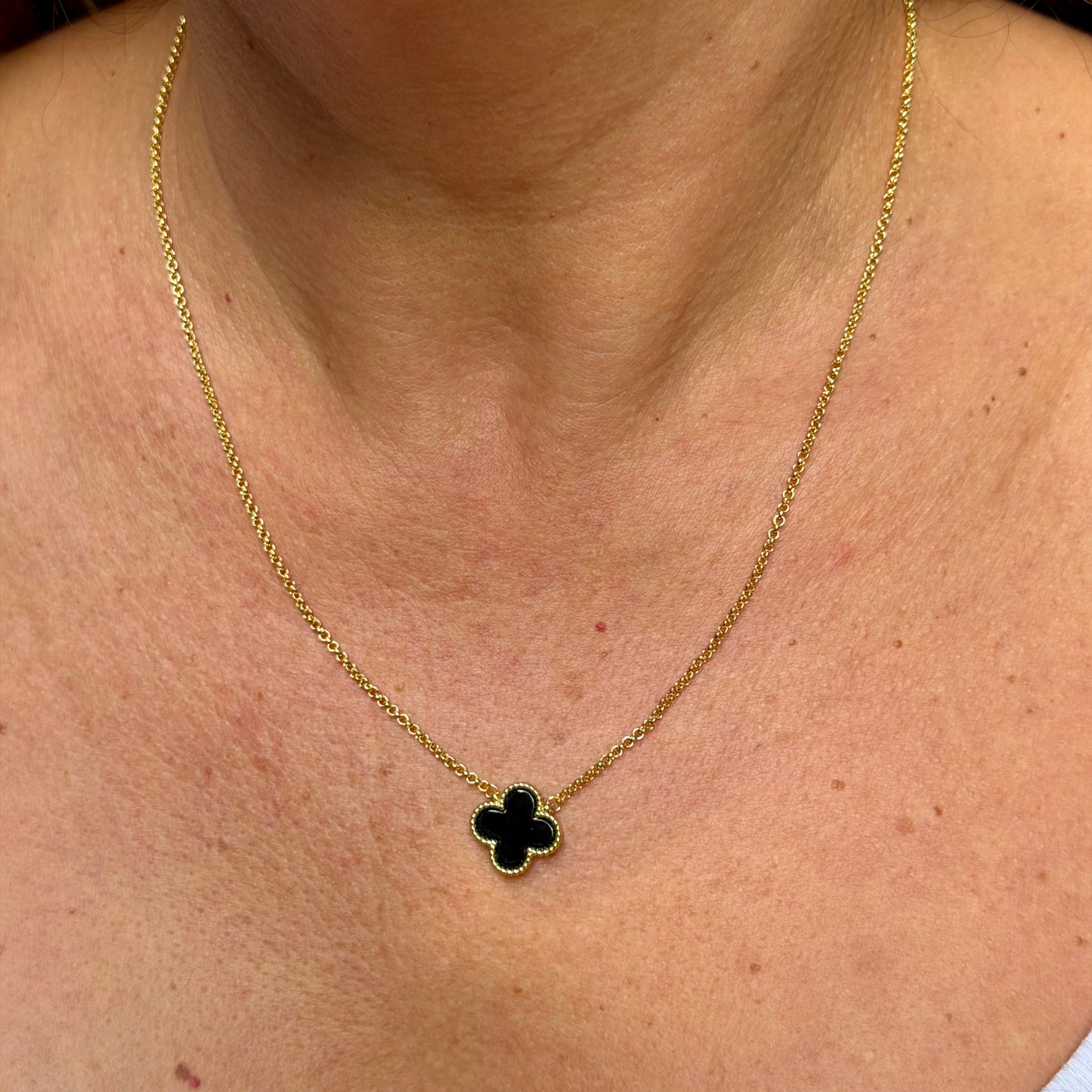 Clover Necklace in 18K Gold Plated