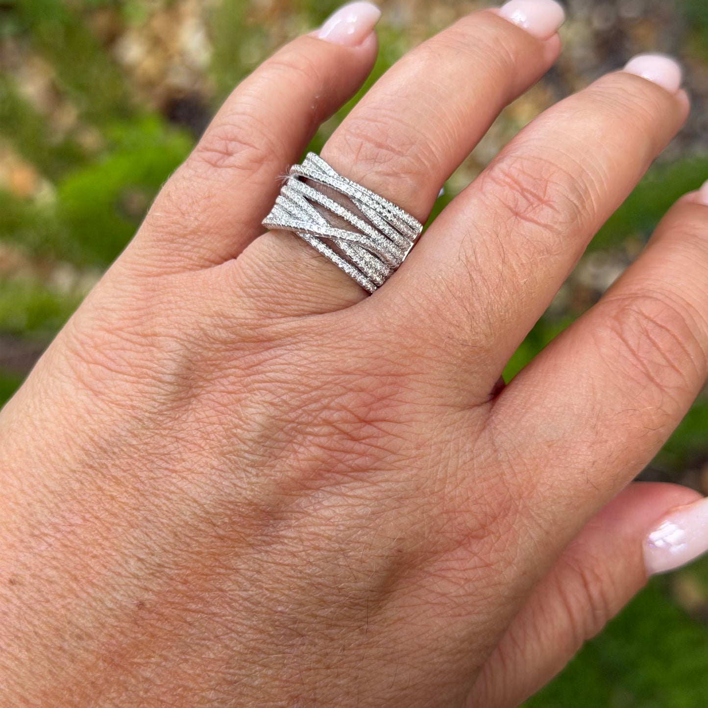 Monaco Ring in Sterling Silver 925