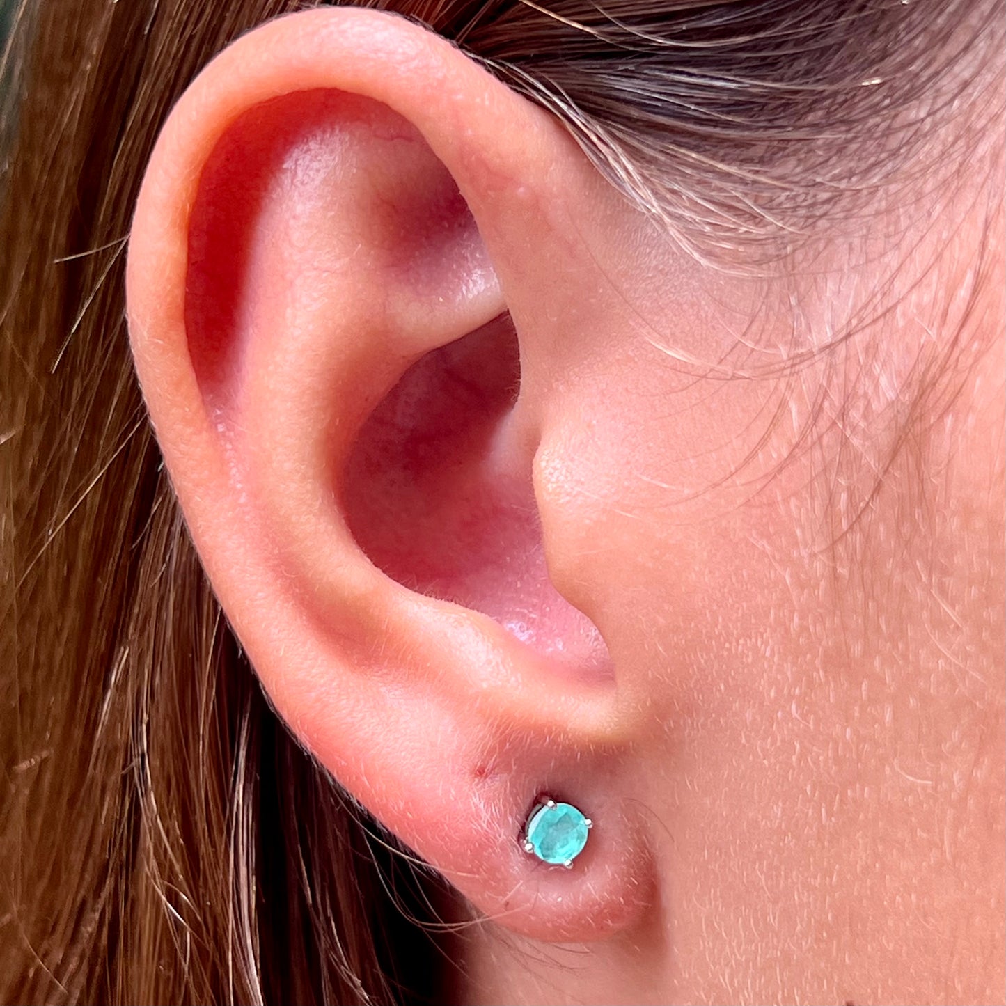 Light Spot Earrings in Sterling Silver 925