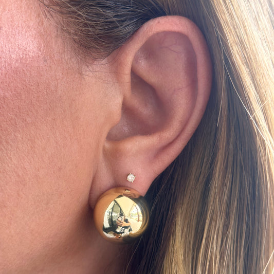 Amazon Earrings in 18K Gold Plated