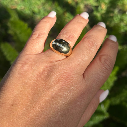 Flat Ring in 18K Gold Plated