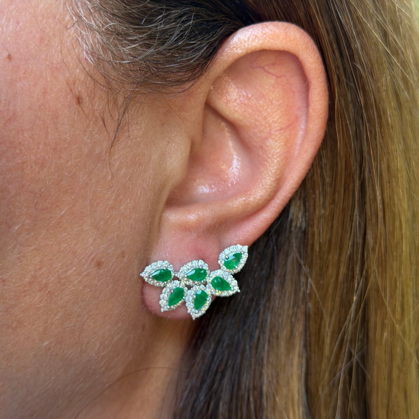 Milano Earrings in Sterling Silver 925
