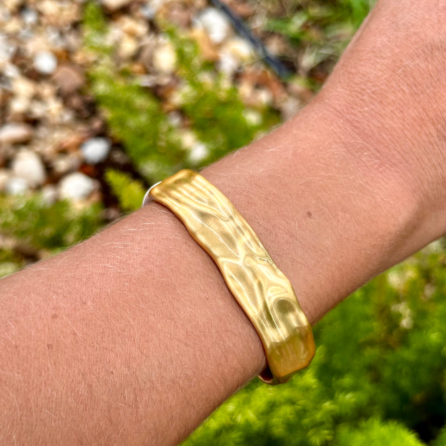 Matte Bracelet in 18K Gold Plated