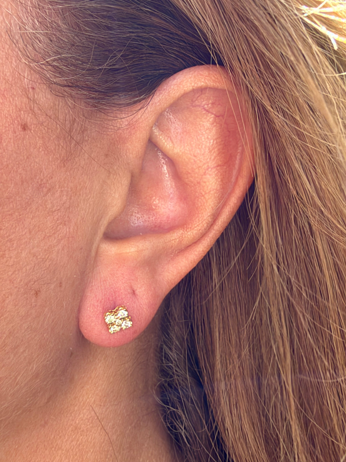 Clover Earrings in 18K Gold