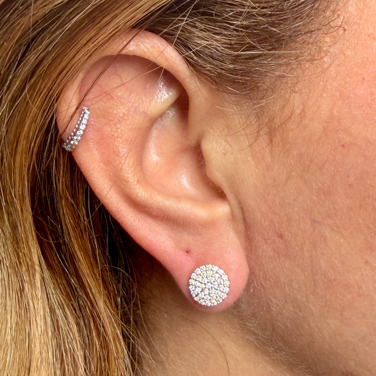 Sun Earrings in 18K Gold Plated