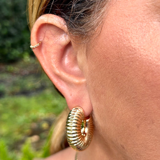 Cartagena Earrings in 18K Gold Plated