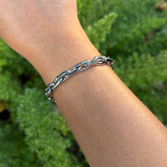 Chain Link Bracelet in 18K Gold Plated