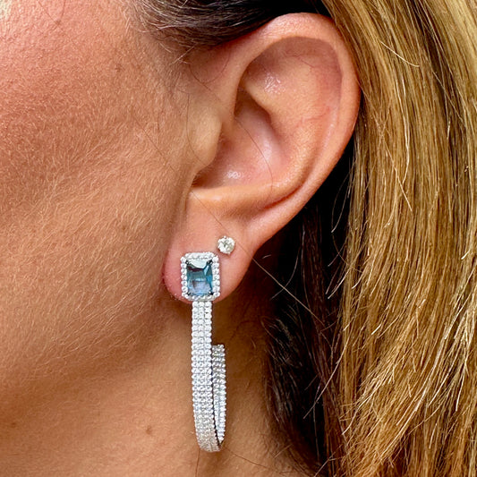 Punta Cana Earrings in Sterling Silver 925