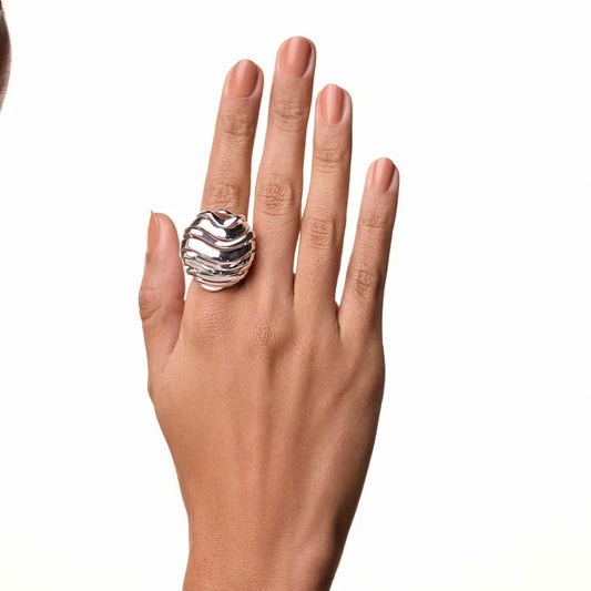 Rastro Ring in 18K Gold Plated by Anna Prata