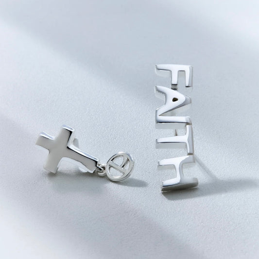 Faith Earrings in 18k Gold Plated by Anna Prata