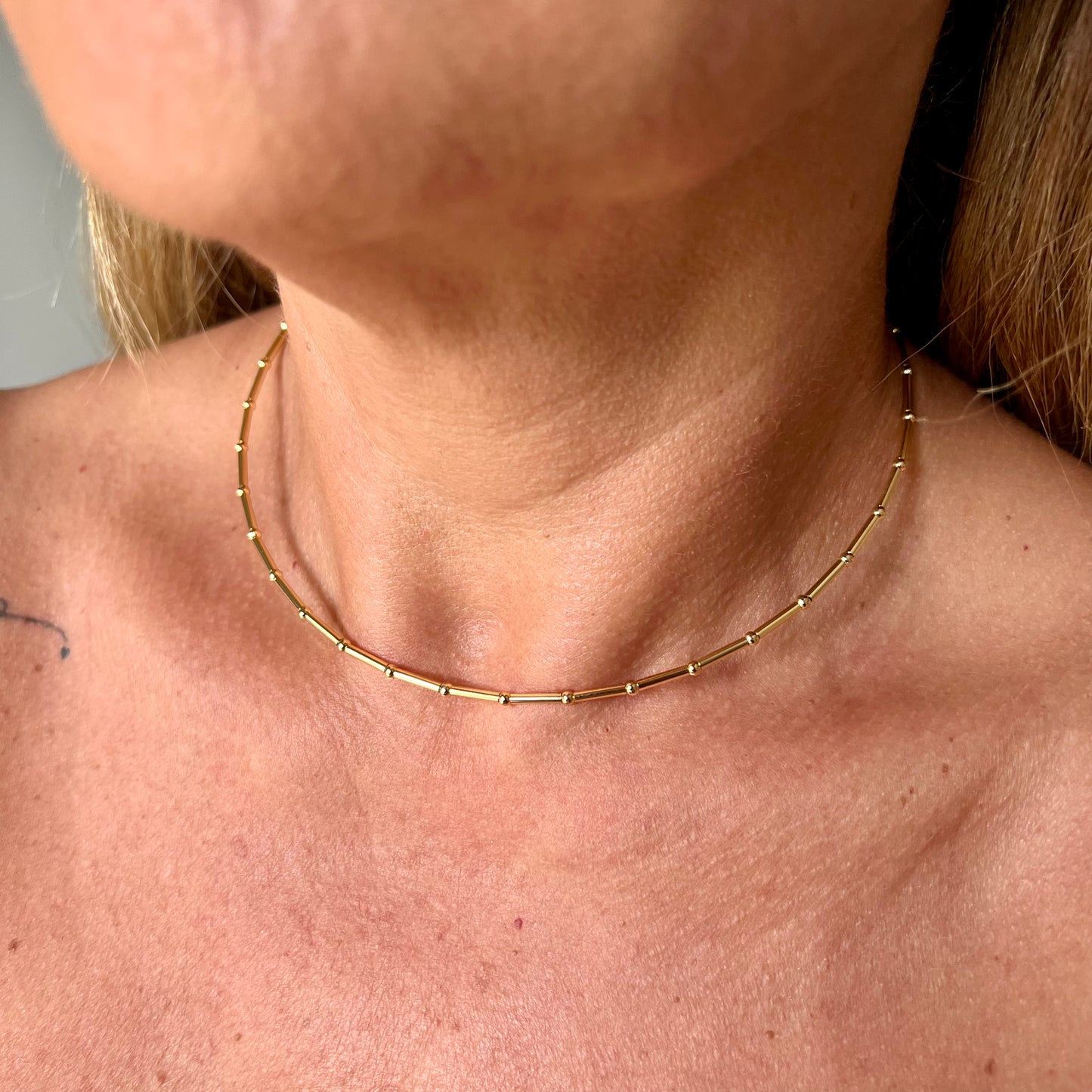 Bambu Necklace in Stainless Steel 316L