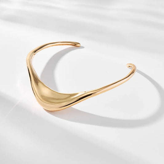 Luma Choker in 18K Gold Plated by Anna Prata