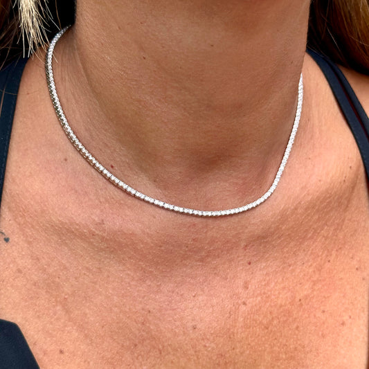 Riviera Necklace in Sterling Silver 925