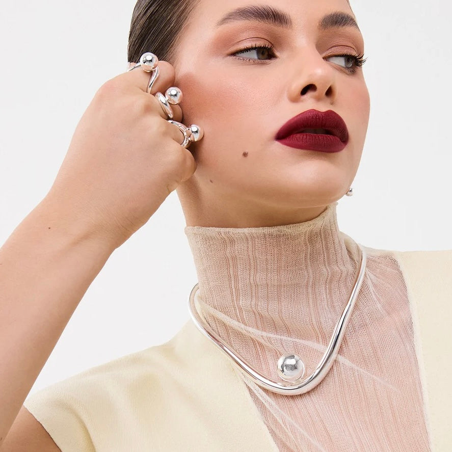 Pulso Ring in 18K Gold Plated by Anna Prata