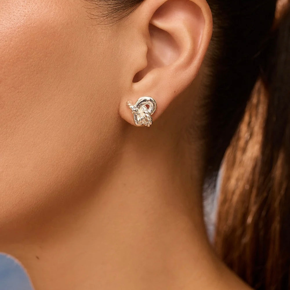 Laco do Mar Earrings in 18K Gold Plated by Anna Prata