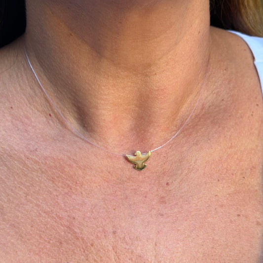 Peace Necklace in Nylon