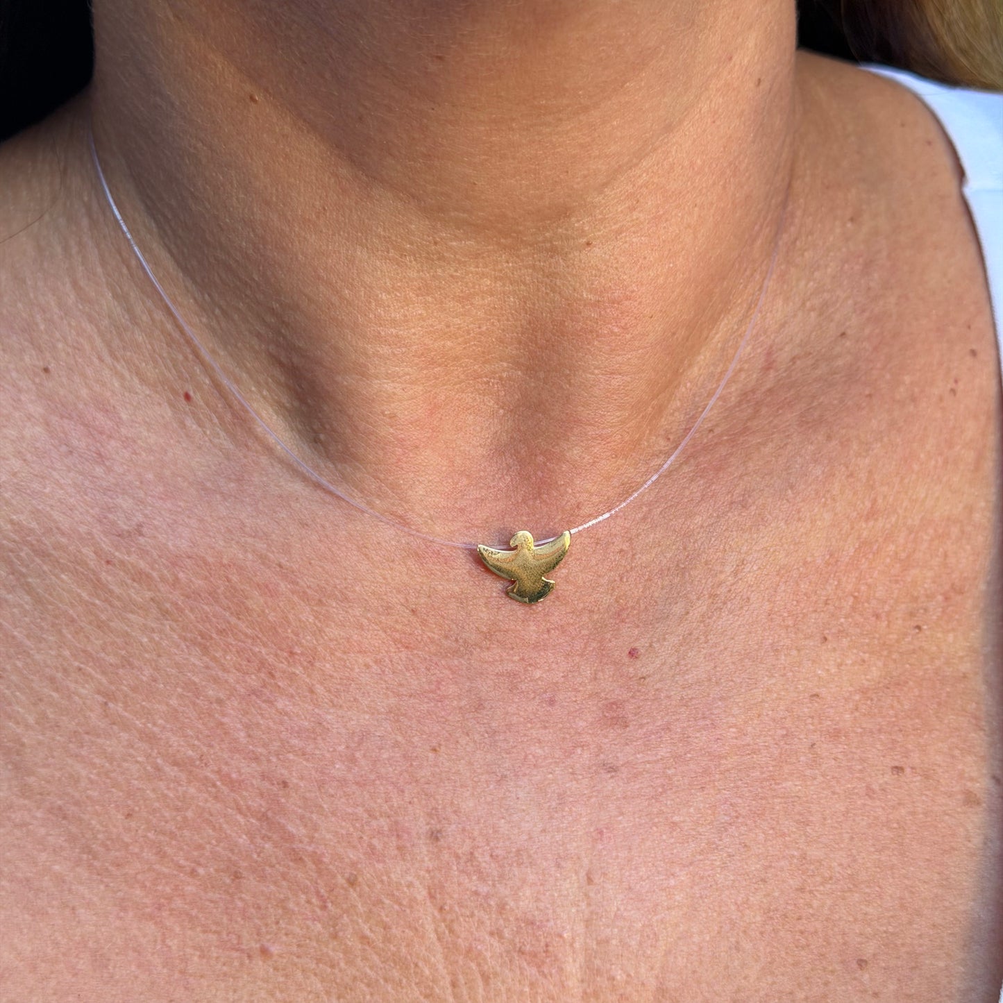 Peace Necklace in Nylon