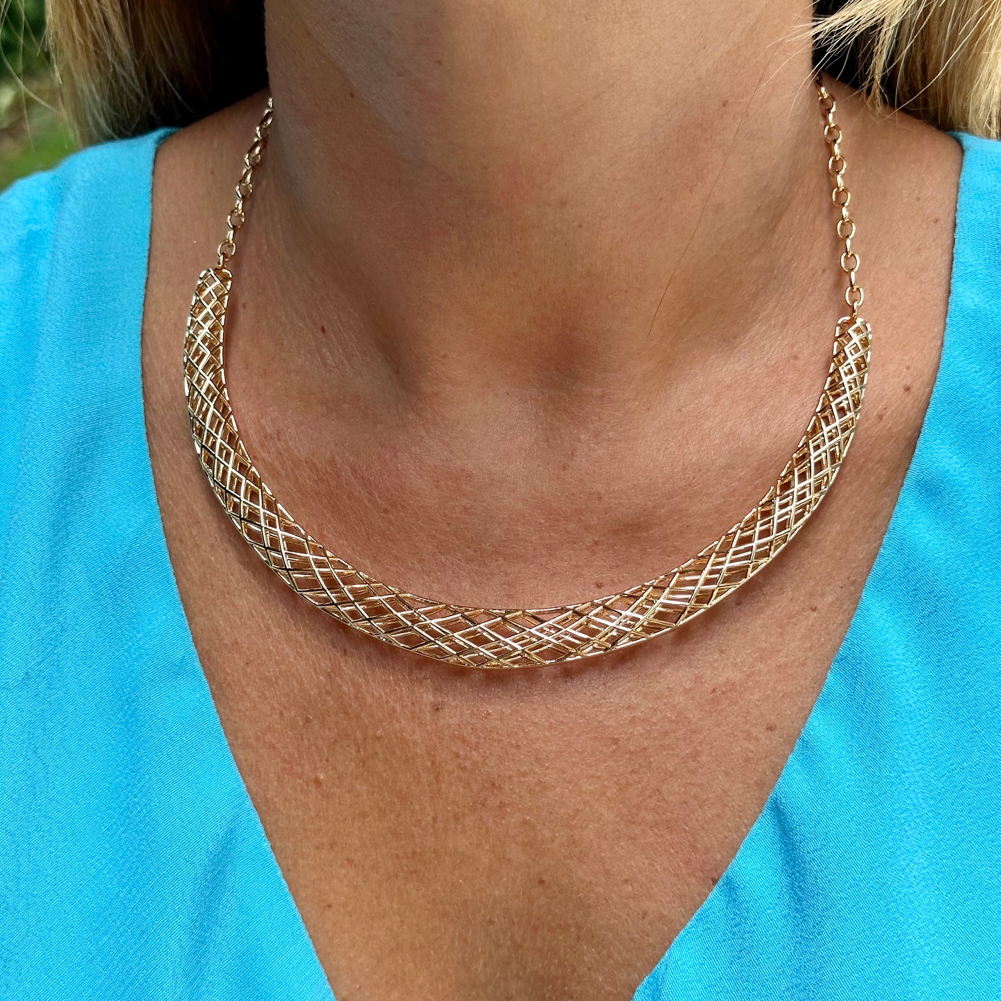 Linares Choker in 18K Gold Plated