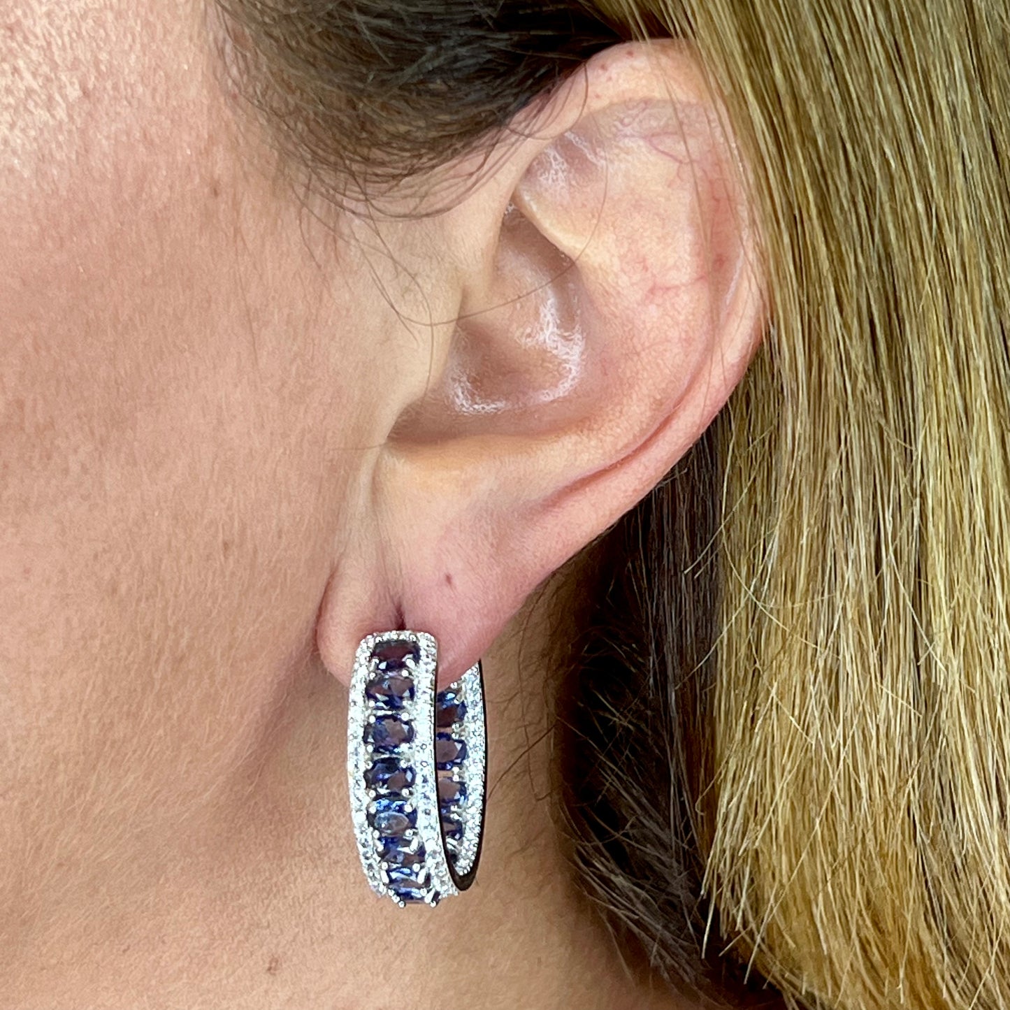 Pavia Earrings in Sterling Silver 925