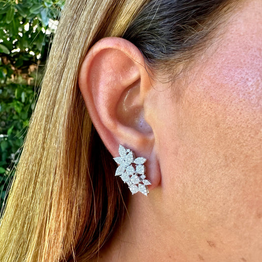 Gemmini Earrings in Sterling Silver 925