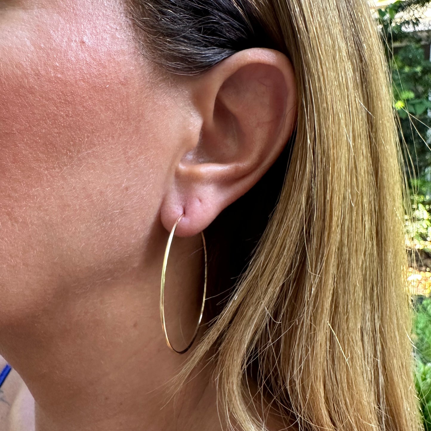 Hoop Earrings in 18K Gold Plated