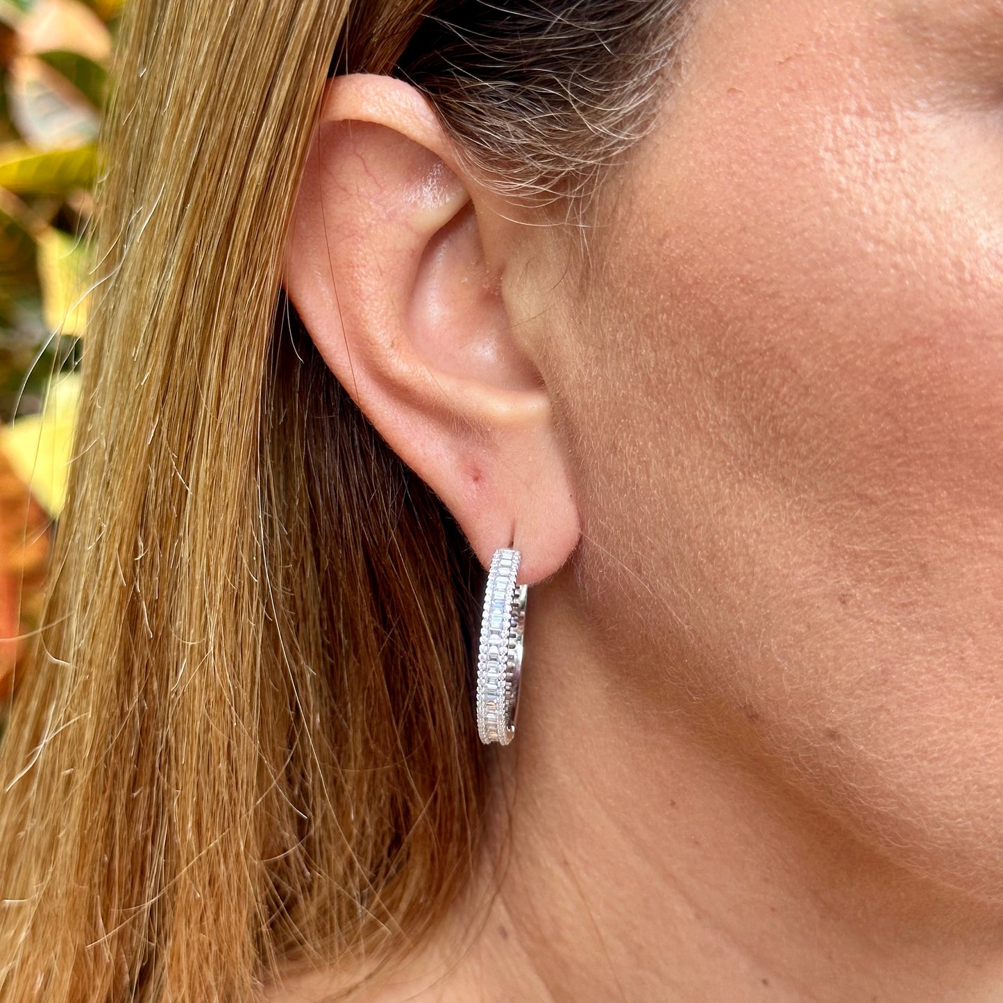 Valenza Earrings in Sterling Silver 925