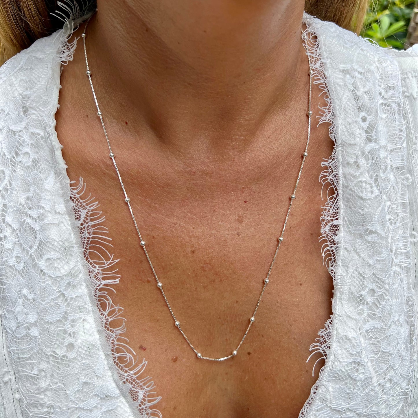 Eliana Necklace in Sterling Silver 925